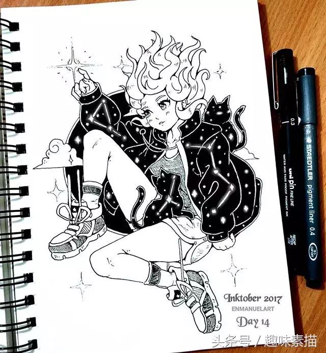 动漫人物手绘铅笔稿教程,动漫人物手绘铅笔稿