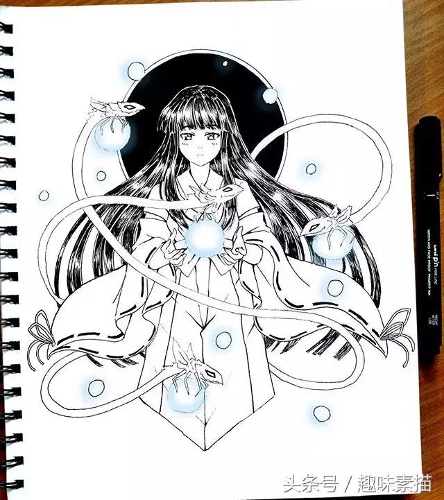 动漫人物手绘铅笔稿教程,动漫人物手绘铅笔稿