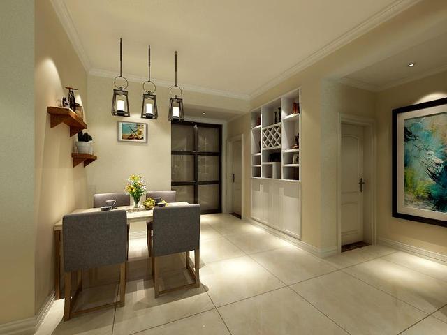 160平收纳实用装修效果图,客厅装修效果图现代简约风隔板