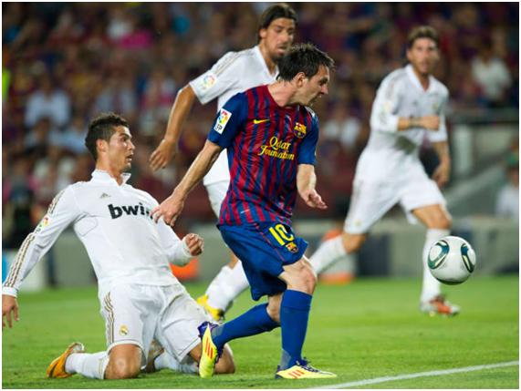 梅西不用钟摆过人,梅西不用进禁区都能统治比赛