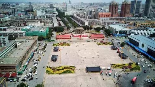 改造后的南门街,南门广场改造视频