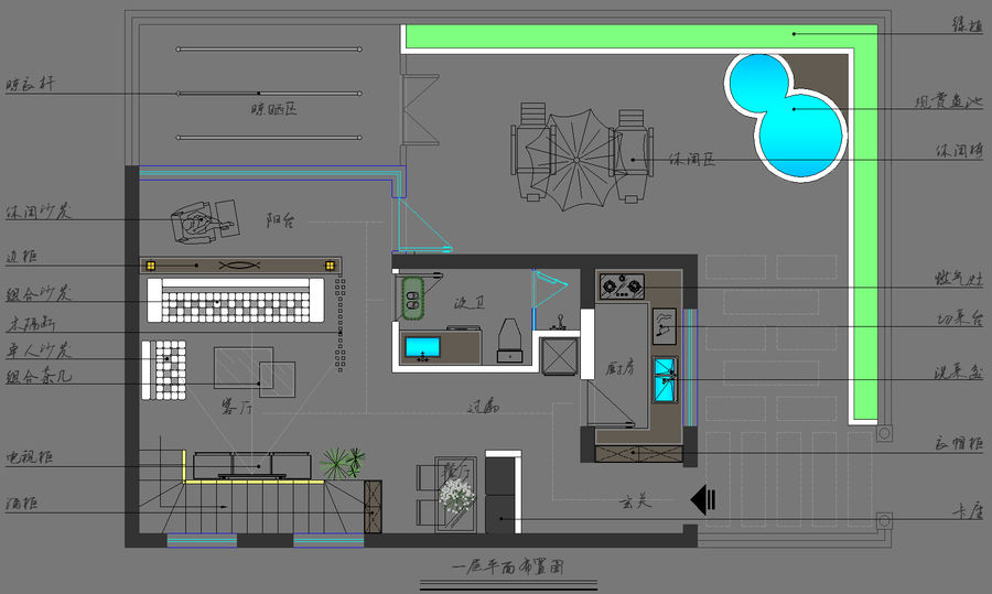 一楼二楼复式带花园装修效果图,复式房户型设计图大全