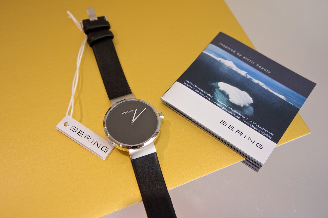 极简极薄!北欧风Bering白令石英女表