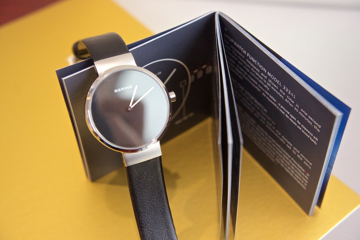 极简极薄!北欧风Bering白令石英女表