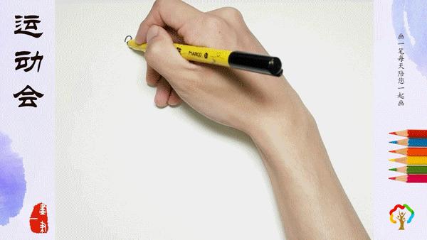 铅笔画体育运动,有关体育运动的画画教程