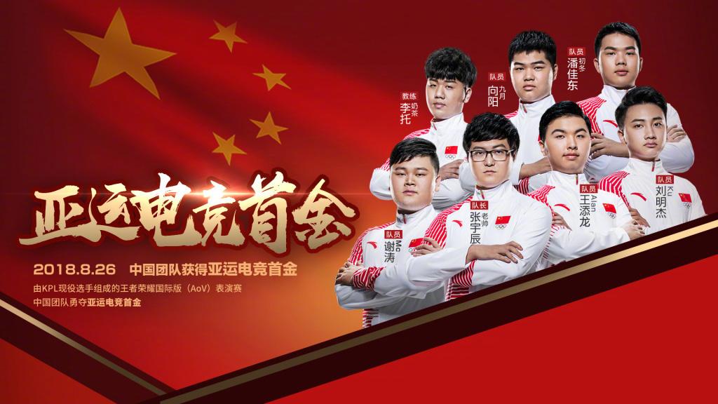 电子竞技亚运冠军,电子竞技中国队夺金