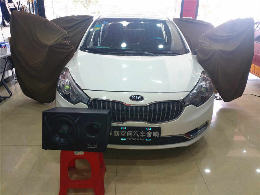 广州起亚k3汽车音响改装,昆明19年起亚k3音响改装