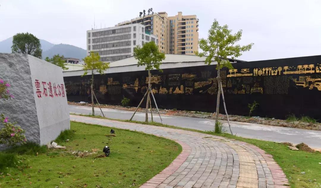 云浮石材400多年的历史,石材背景墙的历史