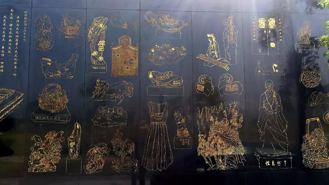 云浮石材400多年的历史,石材背景墙的历史