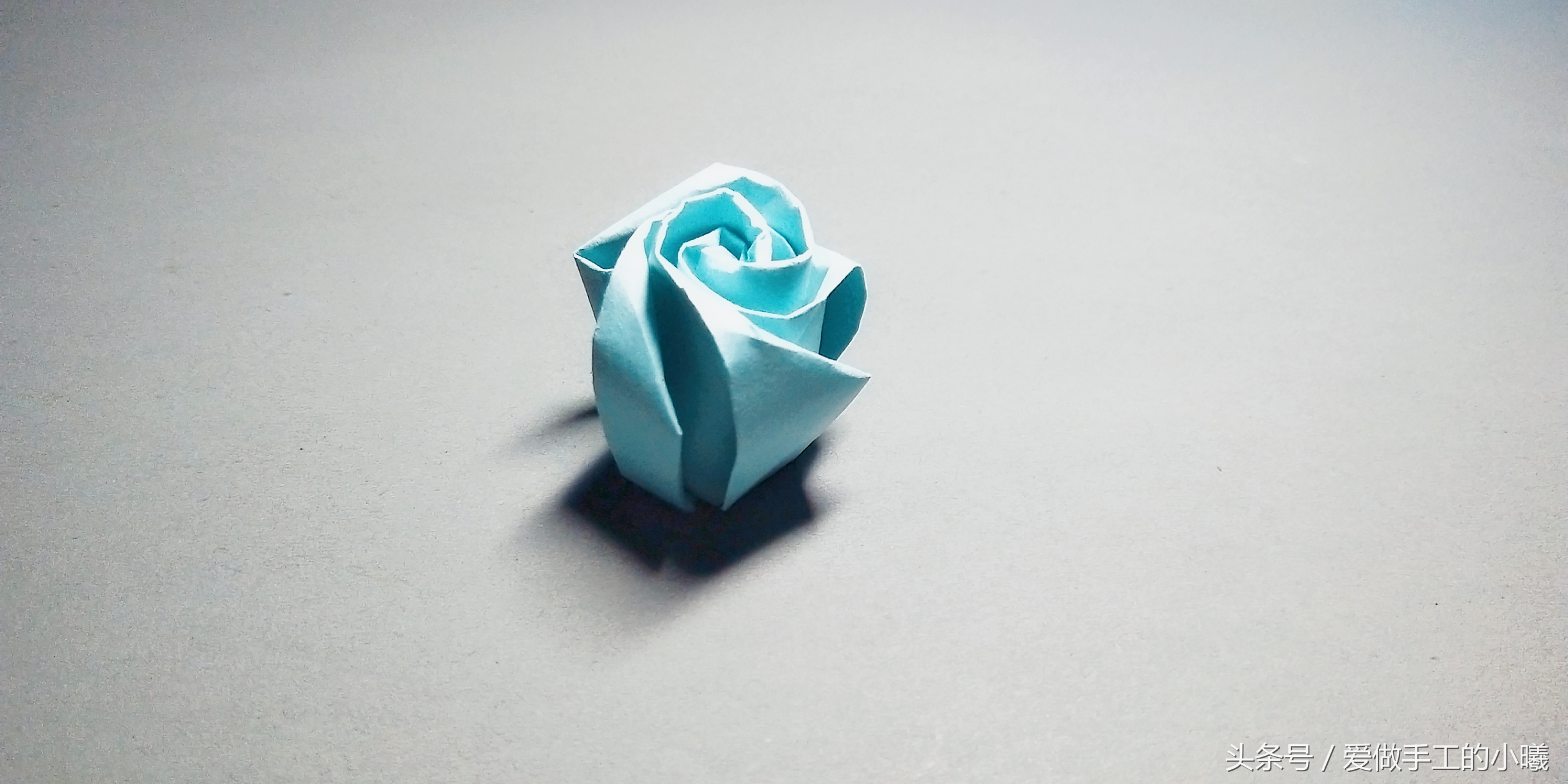 简单易学的折纸玫瑰花步骤,简单易学又漂亮的折纸玫瑰花