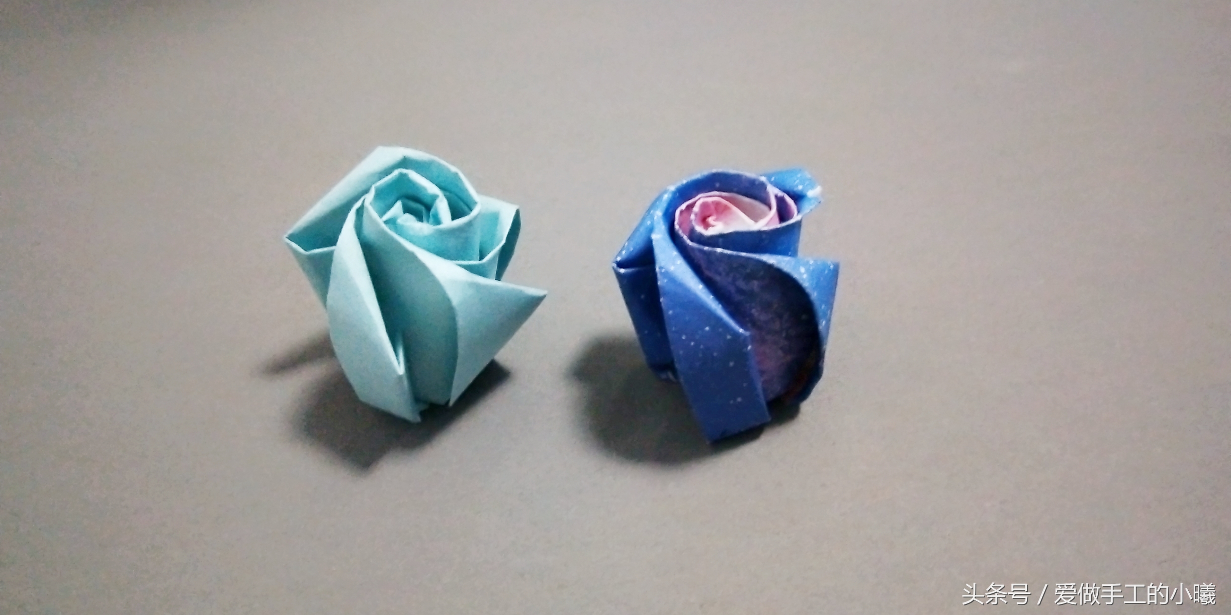 简单易学的折纸玫瑰花步骤,简单易学又漂亮的折纸玫瑰花