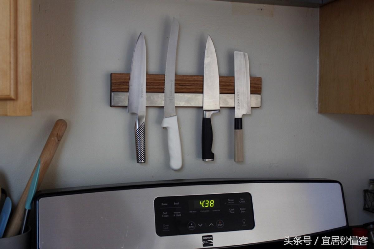 宜家磁铁刀架怎么卸掉,宜家磁吸刀架拆开