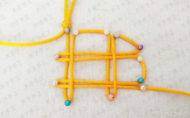 中国结小挂件简单编法,手工中国结挂饰简单又好看