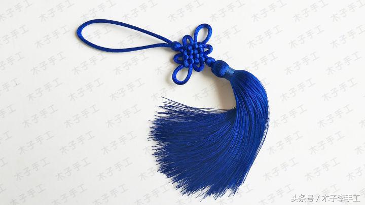 中国结小挂件简单编法,手工中国结挂饰简单又好看