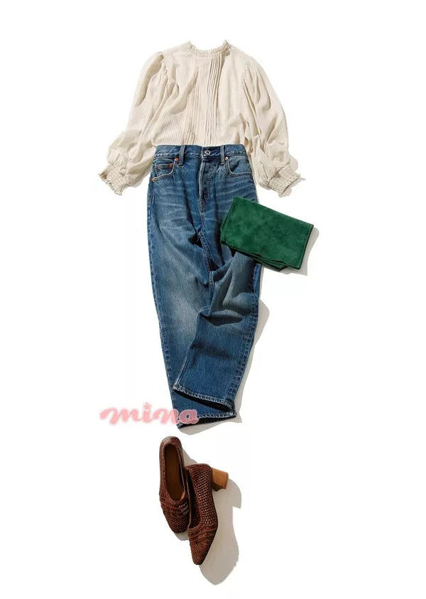 搭配｜这条裤子太秀了吧？百搭时尚还显腿长推荐牛仔阔腿裤的16套搭配