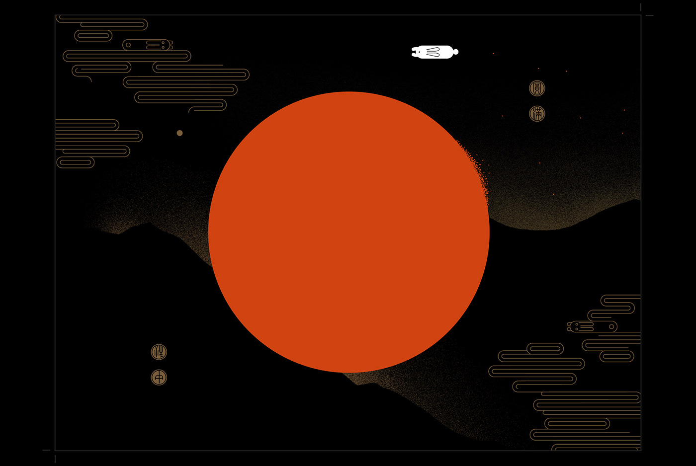 好看的月饼图案设计图片,好看的月饼独立包装