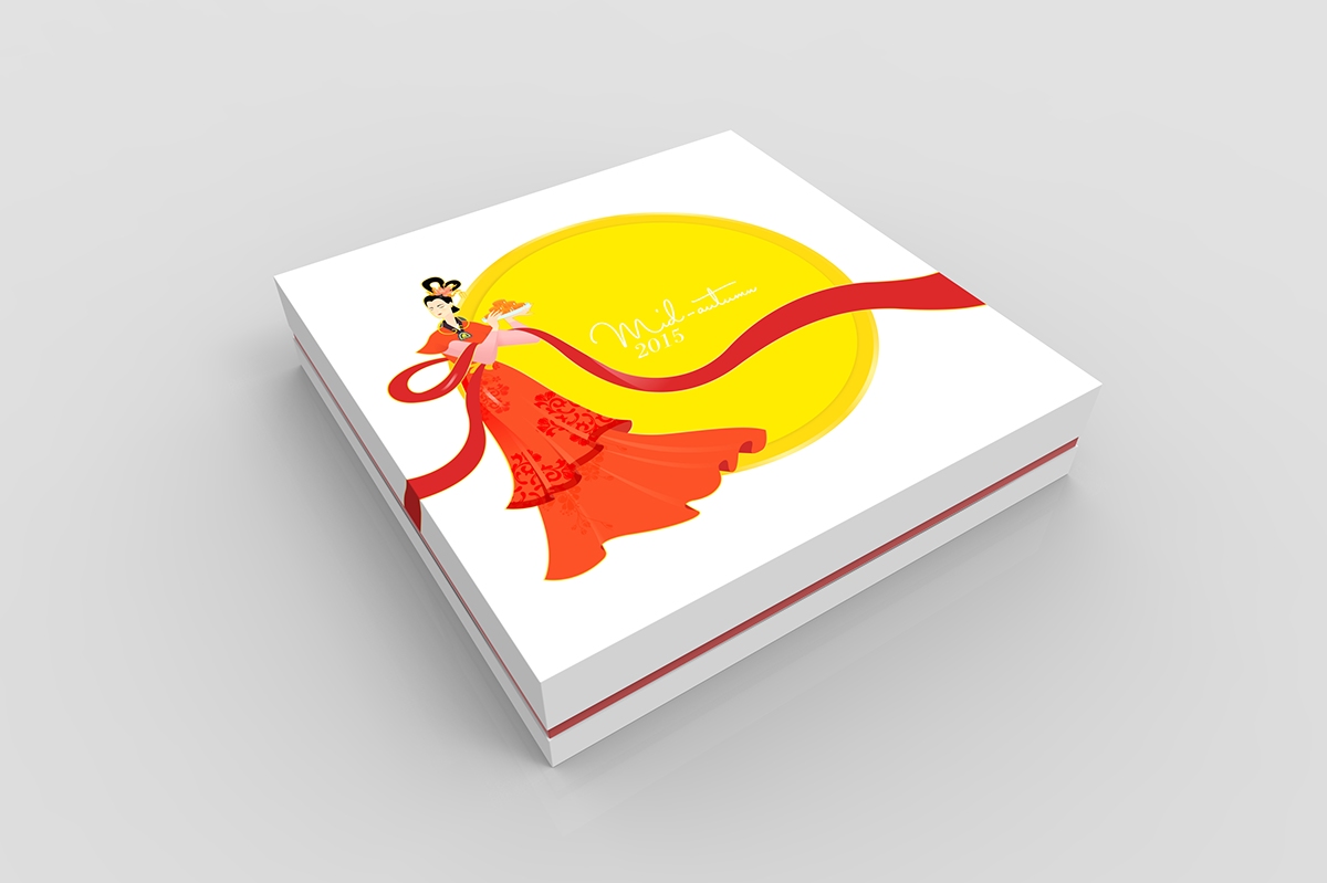 好看的月饼图案设计图片,好看的月饼独立包装