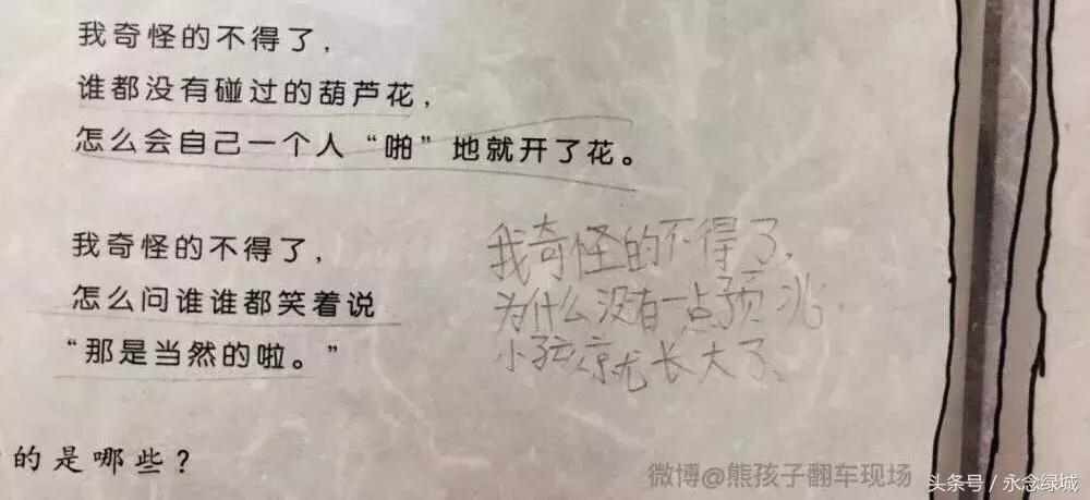 熊孩子脑洞大开文案怎么写,熊孩子令人哭笑不得文案