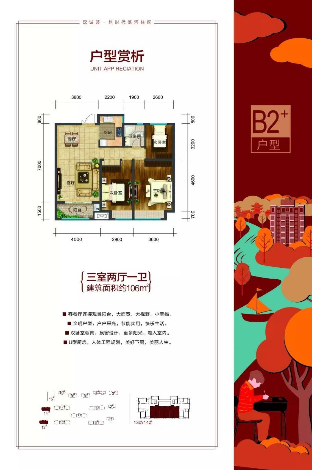 临沂公寓新地标,5米河景Loft,一手专访「城开东岸」
