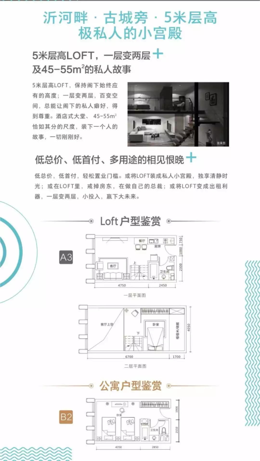 临沂公寓新地标,5米河景Loft,一手专访「城开东岸」