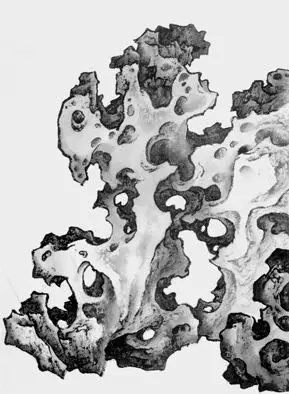 中国画山水技法教程松树,工笔山水皴法教学视频