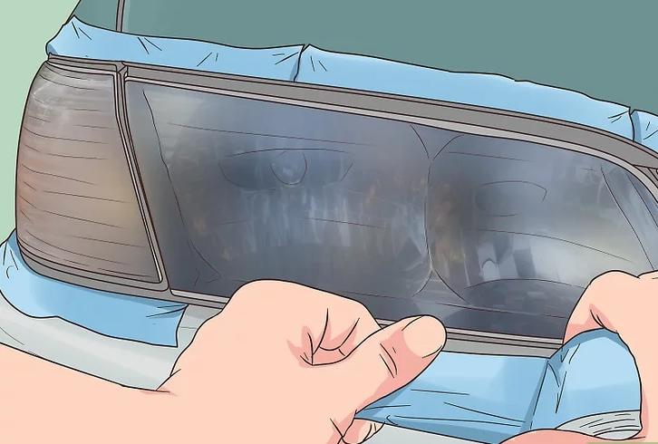 小车大灯模糊怎么修复,汽车大灯内壁模糊不透明怎么修复