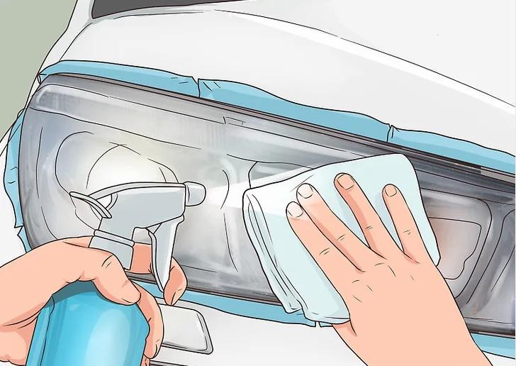 小车大灯模糊怎么修复,汽车大灯内壁模糊不透明怎么修复