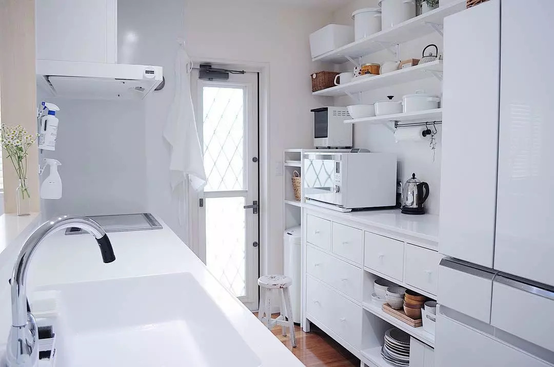 日本主妇厨房极简收纳整理,日本韩国主妇日常打扫收纳技巧