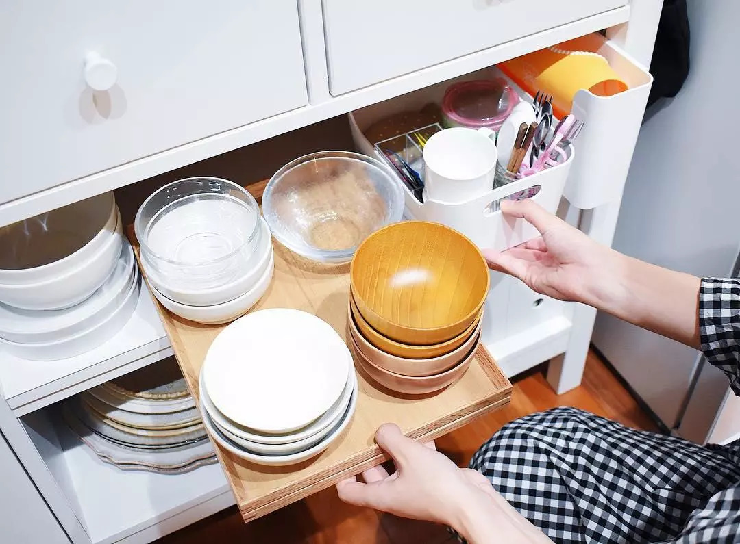 日本主妇厨房极简收纳整理,日本韩国主妇日常打扫收纳技巧