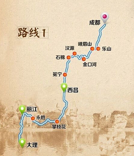 川渝自驾旅游攻略路线大全,川贵渝线自驾游路线图