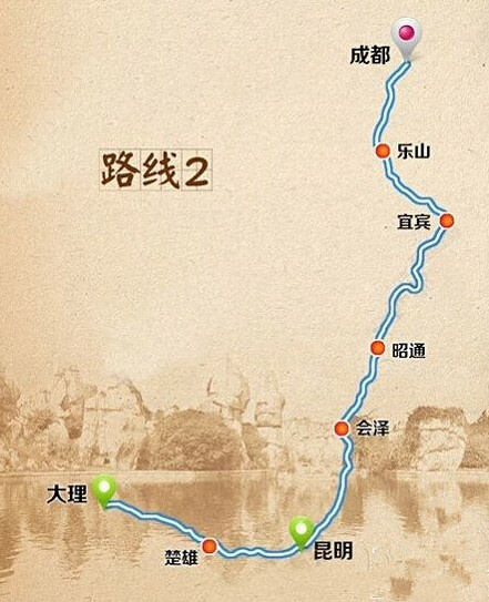 川渝自驾旅游攻略路线大全,川贵渝线自驾游路线图