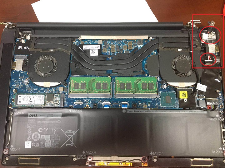 xps15“电源已接通,未充电”拆机维修过程,帮你省下400维修费