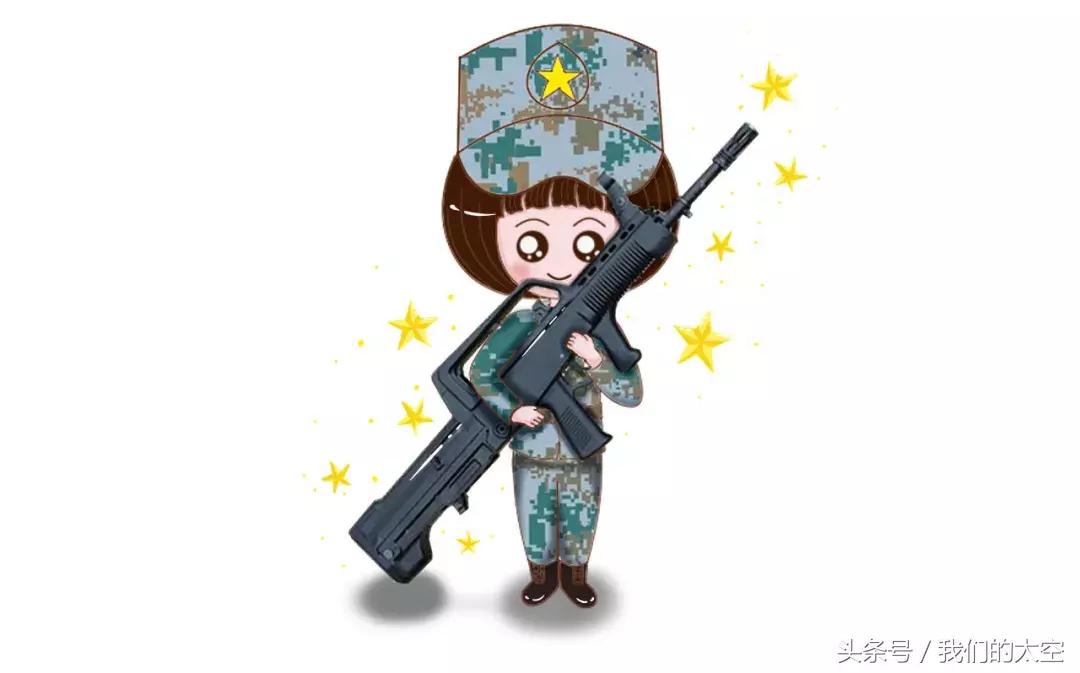 一名小女兵“太空粉”的萌漫总结,简直萌化了