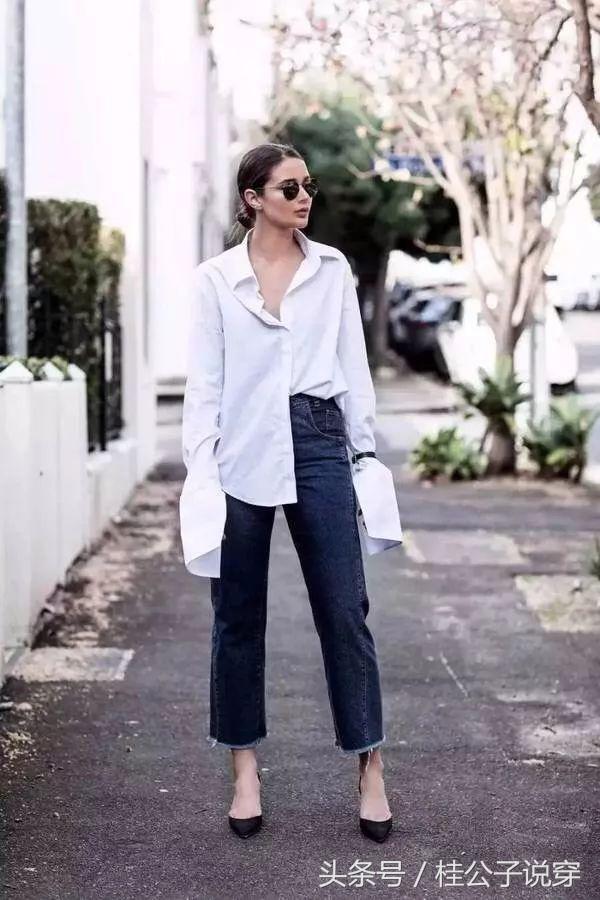 白衬衫怎么穿好看又时尚,白衬衫怎么穿不重样