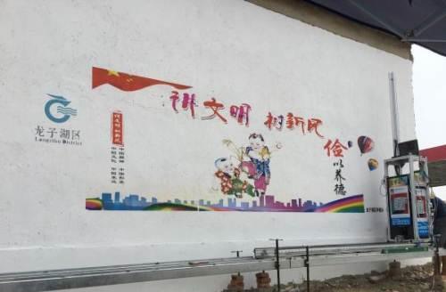 手工墙体彩绘跟彩绘机对比,彩绘机墙体彩绘