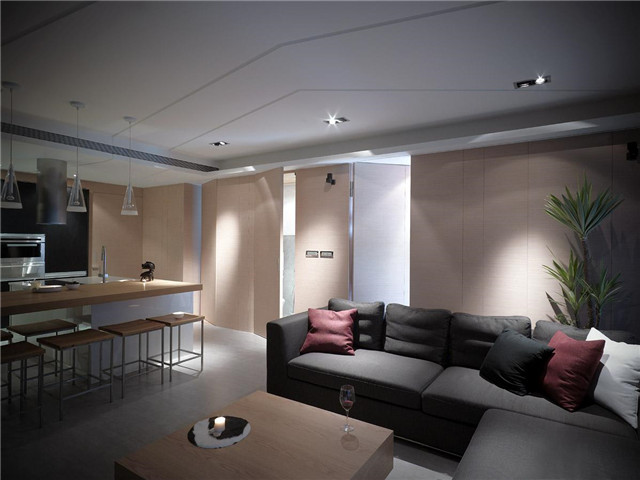 唐山自建房极简装修,唐山房屋装修现代简约140