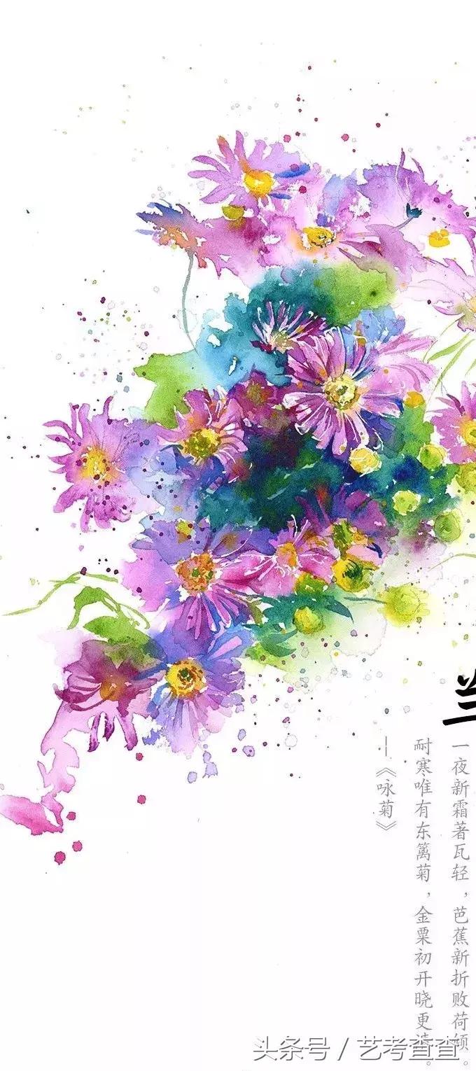 非常简单的水彩人物画法,简单的水彩小插画