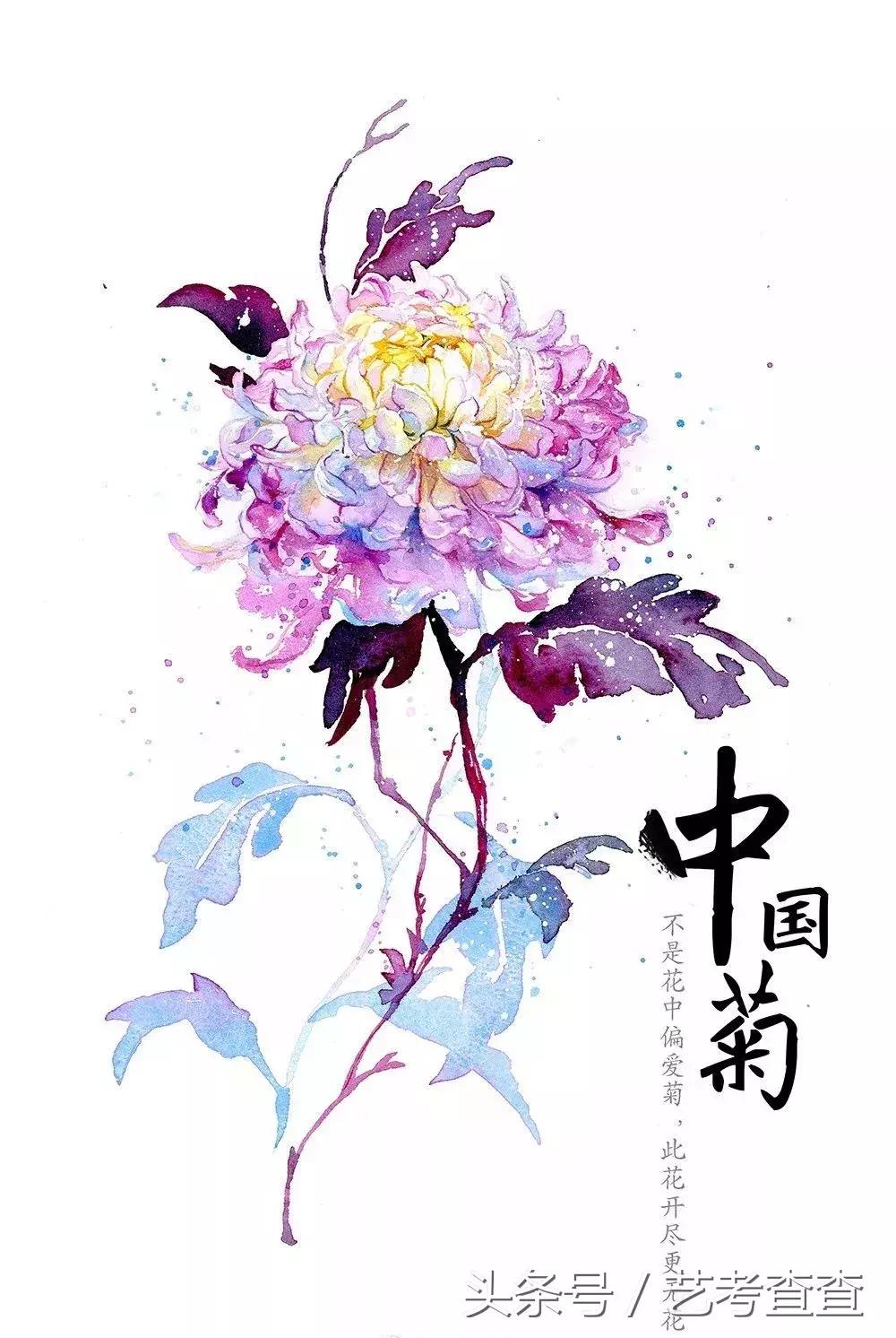 非常简单的水彩人物画法,简单的水彩小插画