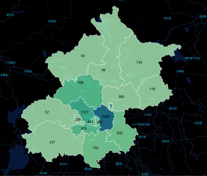 北京餐饮商铺大数据：有多少家店址？哪个品类最多？