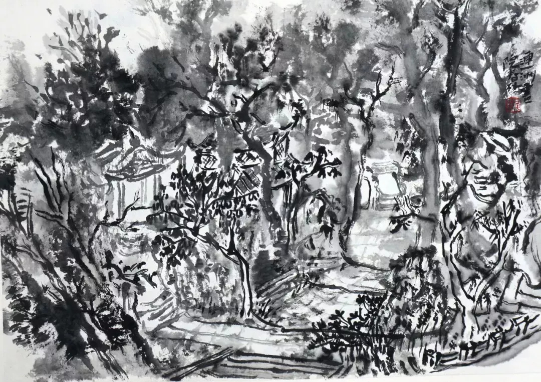 展览信息|“水藤墨韵童心向美”——水藤小学师生水墨作品展本周六开幕