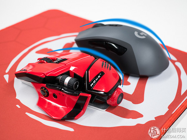 赛博朋克撞色鼠标测评,赛博朋克风发光线条