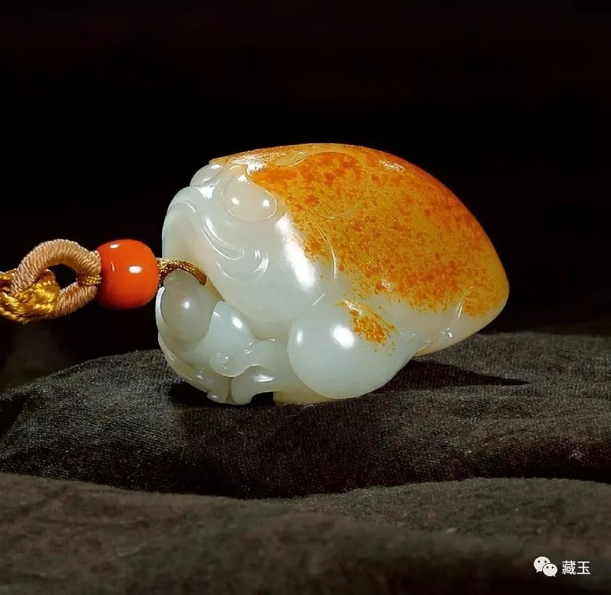 玉雕文财神和武财神图像,和田玉雕财神爷童子寓意
