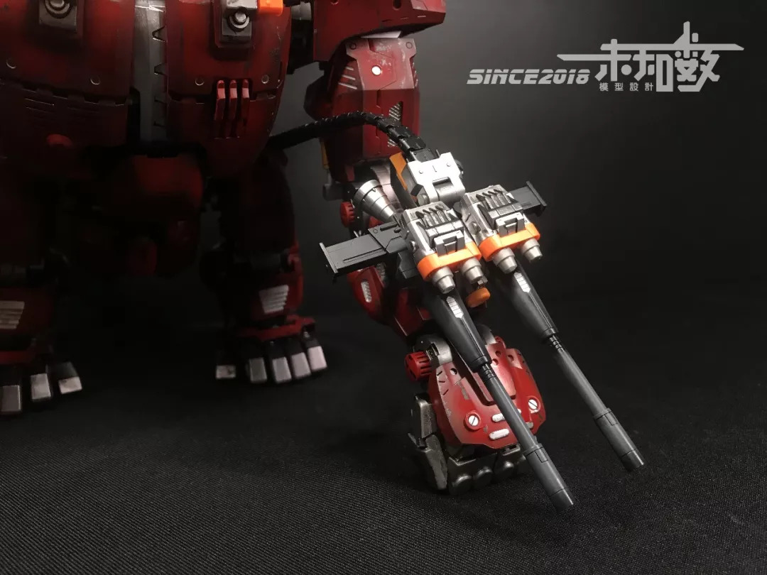 佳作：镇宅巨兽，猩红金刚，索斯机械兽模型涂装作品