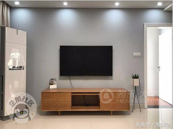 两室一厅80平北欧风装修效果图,120平北欧轻奢ins风装修