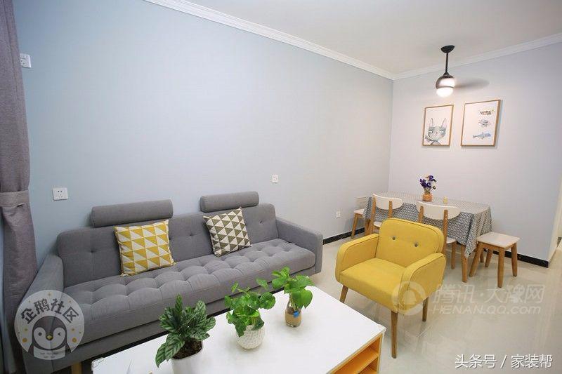 两室一厅80平北欧风装修效果图,120平北欧轻奢ins风装修