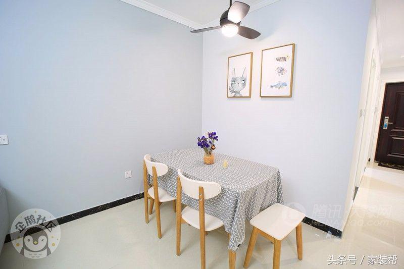 两室一厅80平北欧风装修效果图,120平北欧轻奢ins风装修