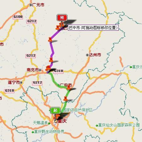 川渝自驾旅游攻略路线大全,川贵渝线自驾游路线图