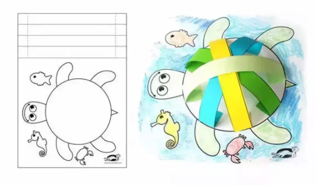 孩子彩色卡纸手工制作大全创意,卡纸球形立体图形手工制作大全