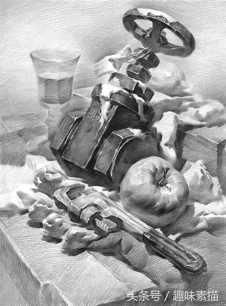 想画好素描头像先学会这三个方法,如何画好静物素描