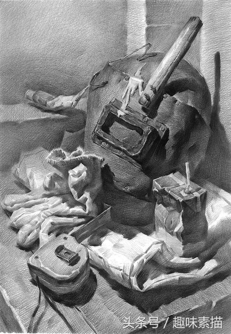 想画好素描头像先学会这三个方法,如何画好静物素描